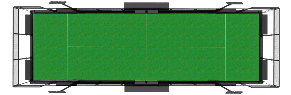 EDGE Single Padel Court fundamentfrei EDGE Single Padel Court fundamentfrei