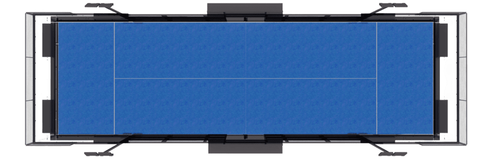 INFINITY Single Padel Court fundamentfrei INFINITY Single Padel Court fundamentfrei