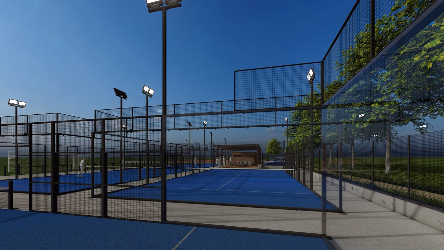 Padel Court Rendering 9 Padel Court Rendering 9