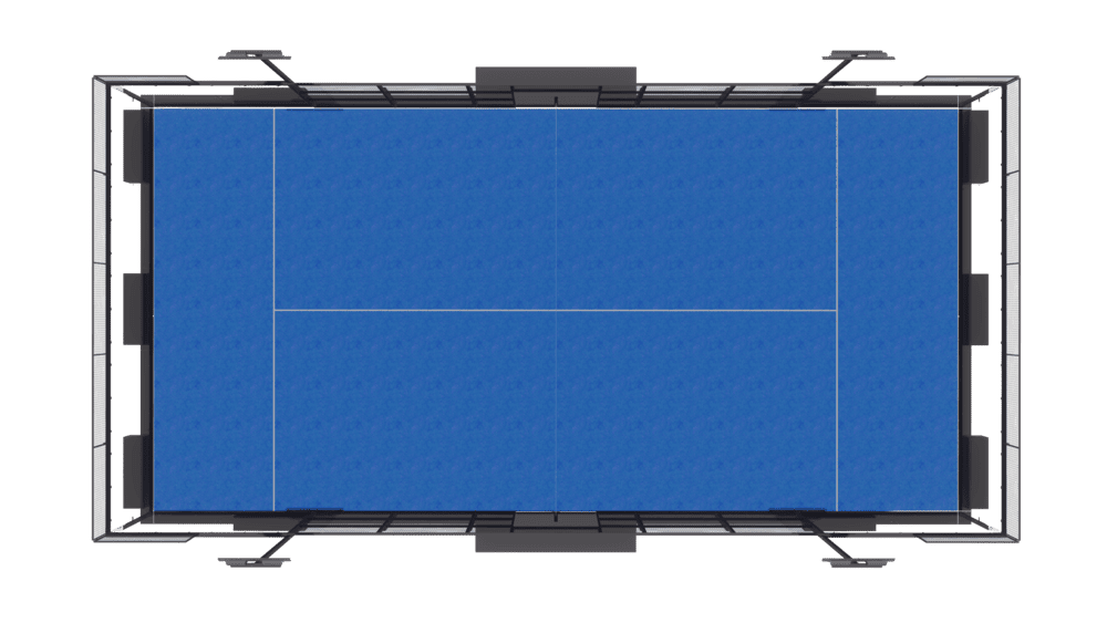 Padelplatz Infinity fundamentfrei Padelplatz Infinity fundamentfrei