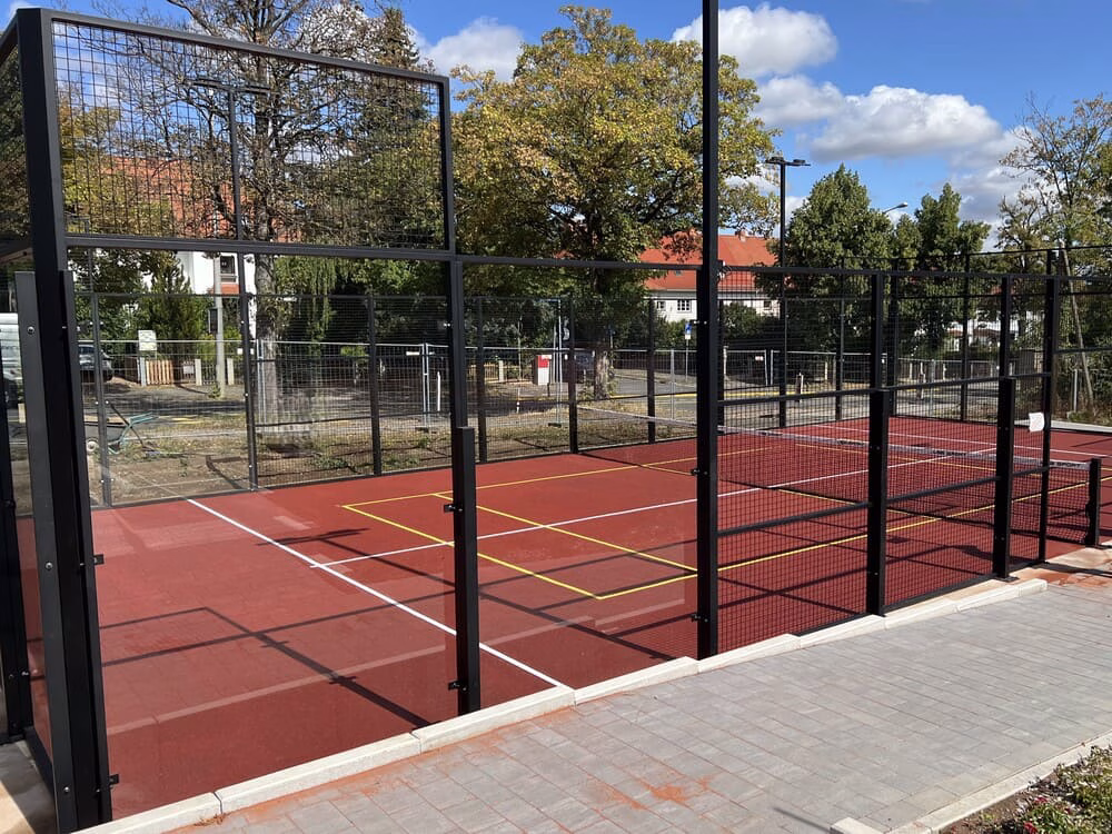 Padel Court Bau Erfurt Referenz Padel Court Bau Erfurt Referenz